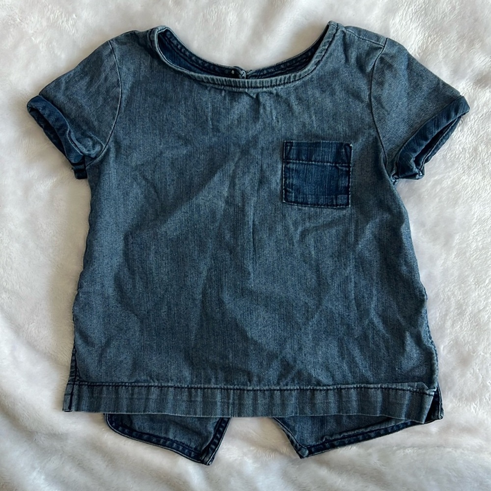 Old Navy Denim Toddler Shirt | Size 4T
